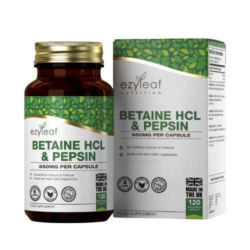 Betain HCl + pepszin, 120 kapszula